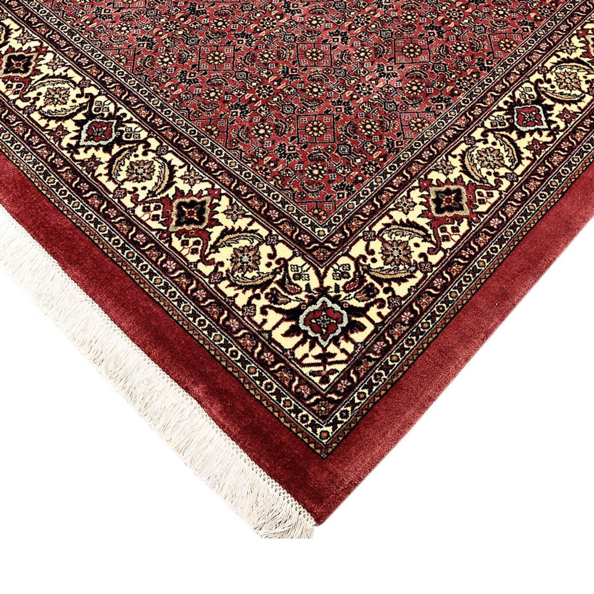 Tapis persan - Bidjar - Royal - 204 x 152 cm - beige foncé
