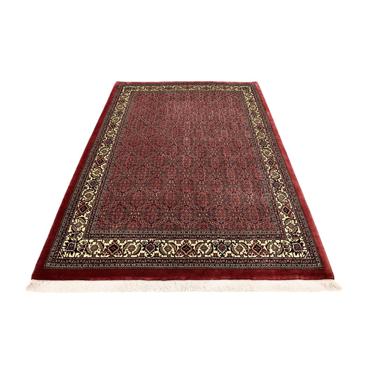 Tapis persan - Bidjar - Royal - 204 x 152 cm - beige foncé
