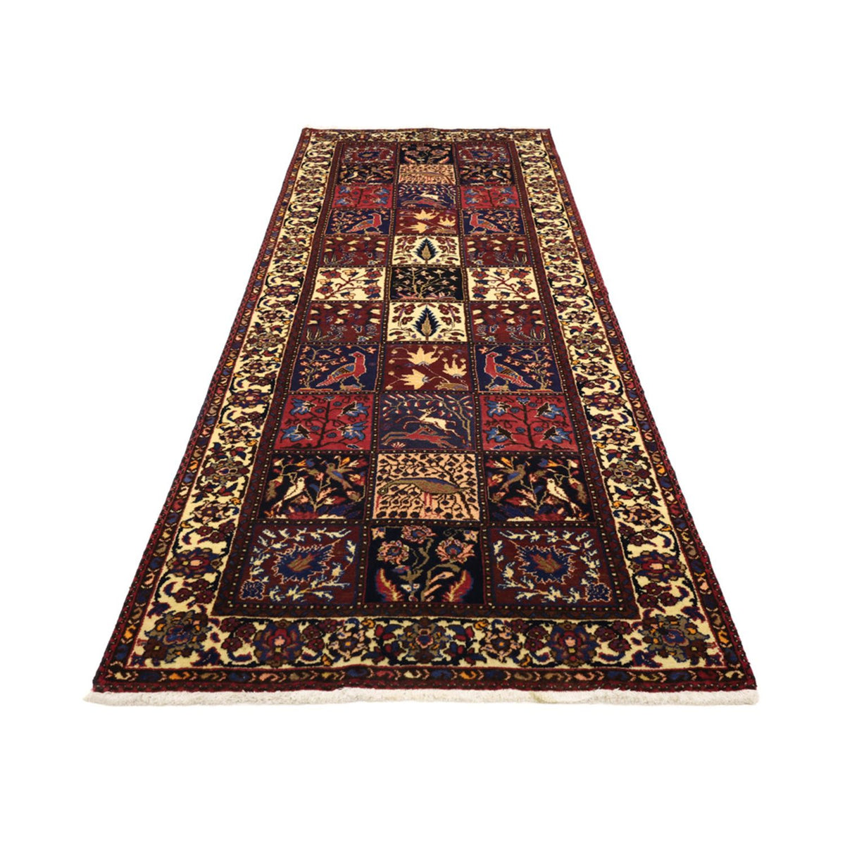Tapis de couloir Tapis persan - Nomadic - 291 x 112 cm - multicolore