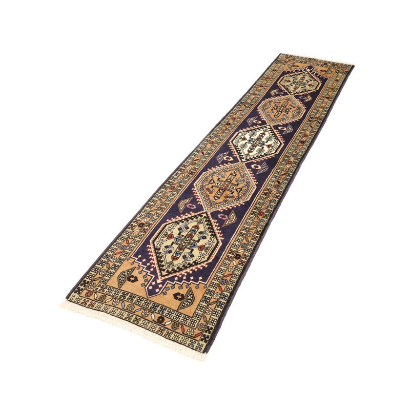 Tapis de couloir Tapis persan - Nomadic - 300 x 70 cm - beige foncé