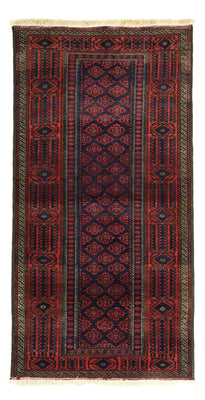 Tapis de couloir Tapis Belutsch - 188 x 99 cm - rouge foncé