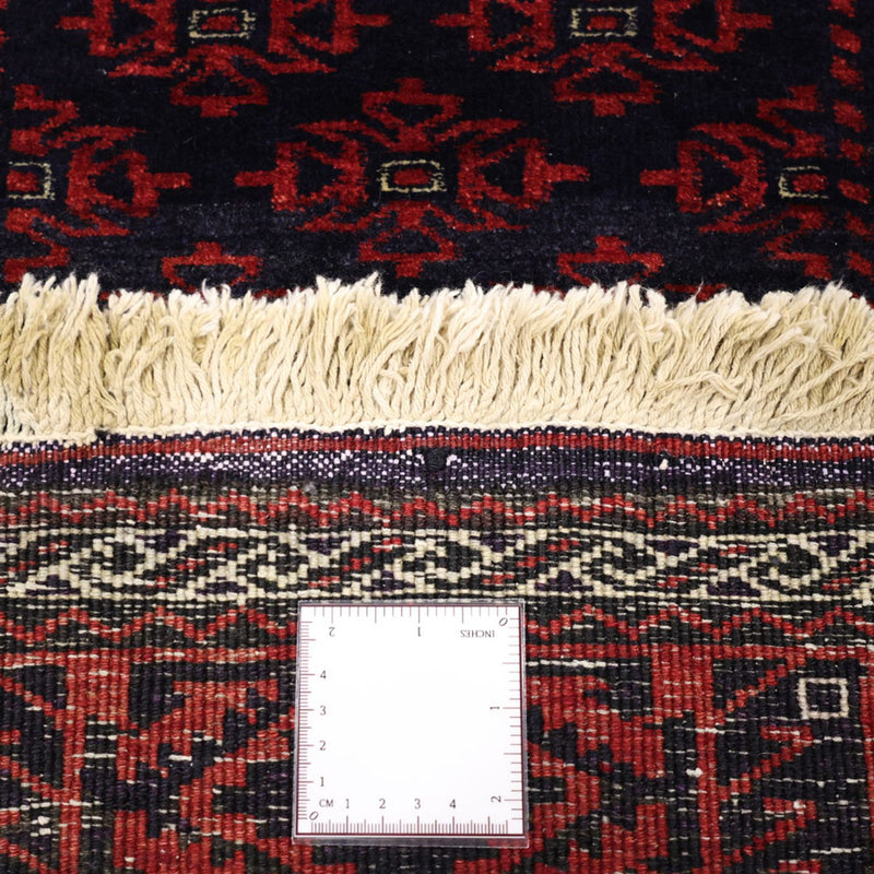 Tapis de couloir Tapis Belutsch - 188 x 99 cm - rouge foncé