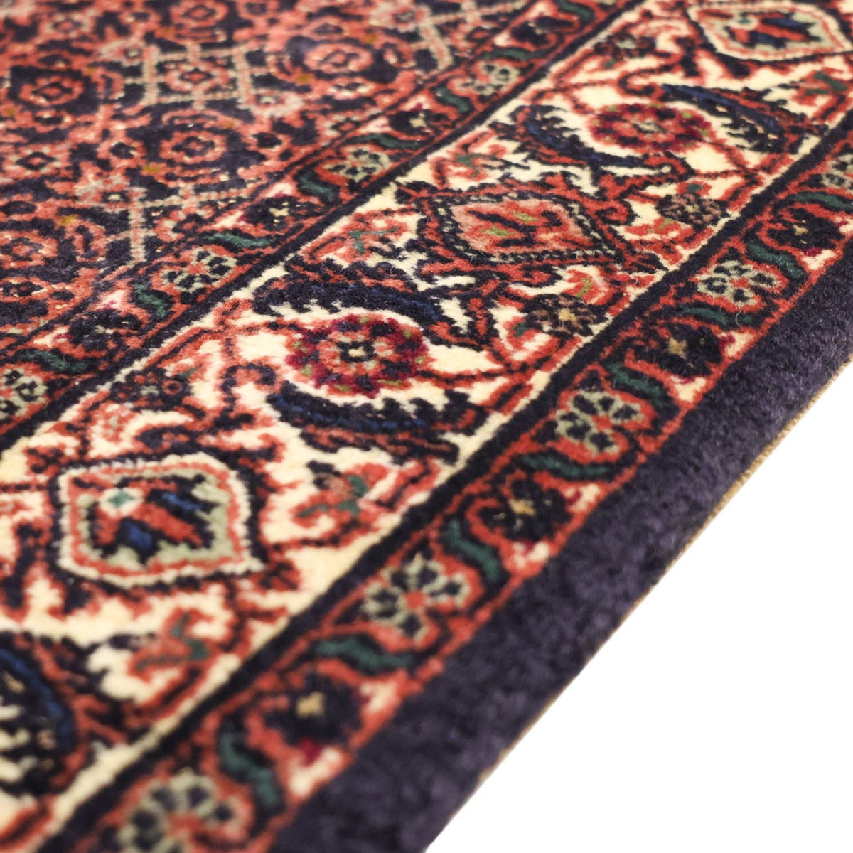Tapis persan - Bidjar - 143 x 85 cm - rouille