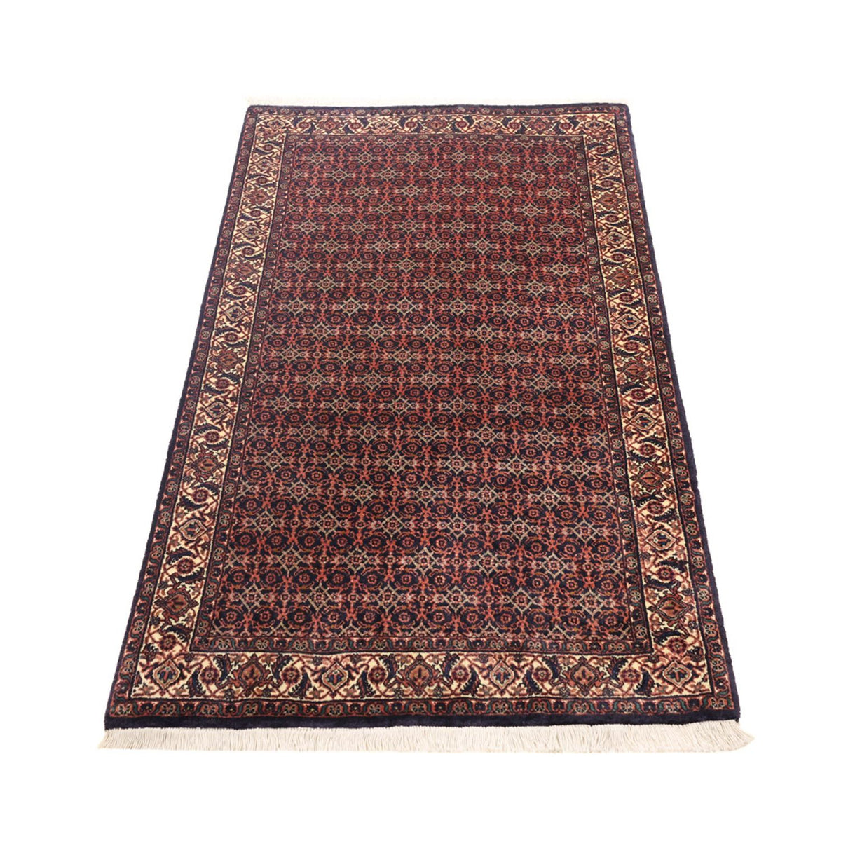 Tapis persan - Bidjar - 143 x 85 cm - rouille