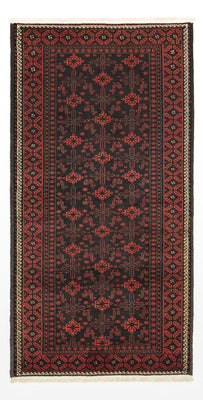 Tapis de couloir Tapis Belutsch - 204 x 102 cm - rouge foncé