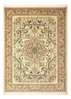 Tapis persan - Tabriz - Royal - 203 x 147 cm - beige