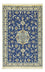 Tapis persan - Nain - Royal - 140 x 86 cm - bleu foncé