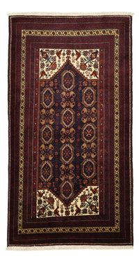 Tapis Belutsch - 210 x 115 cm - rouge foncé