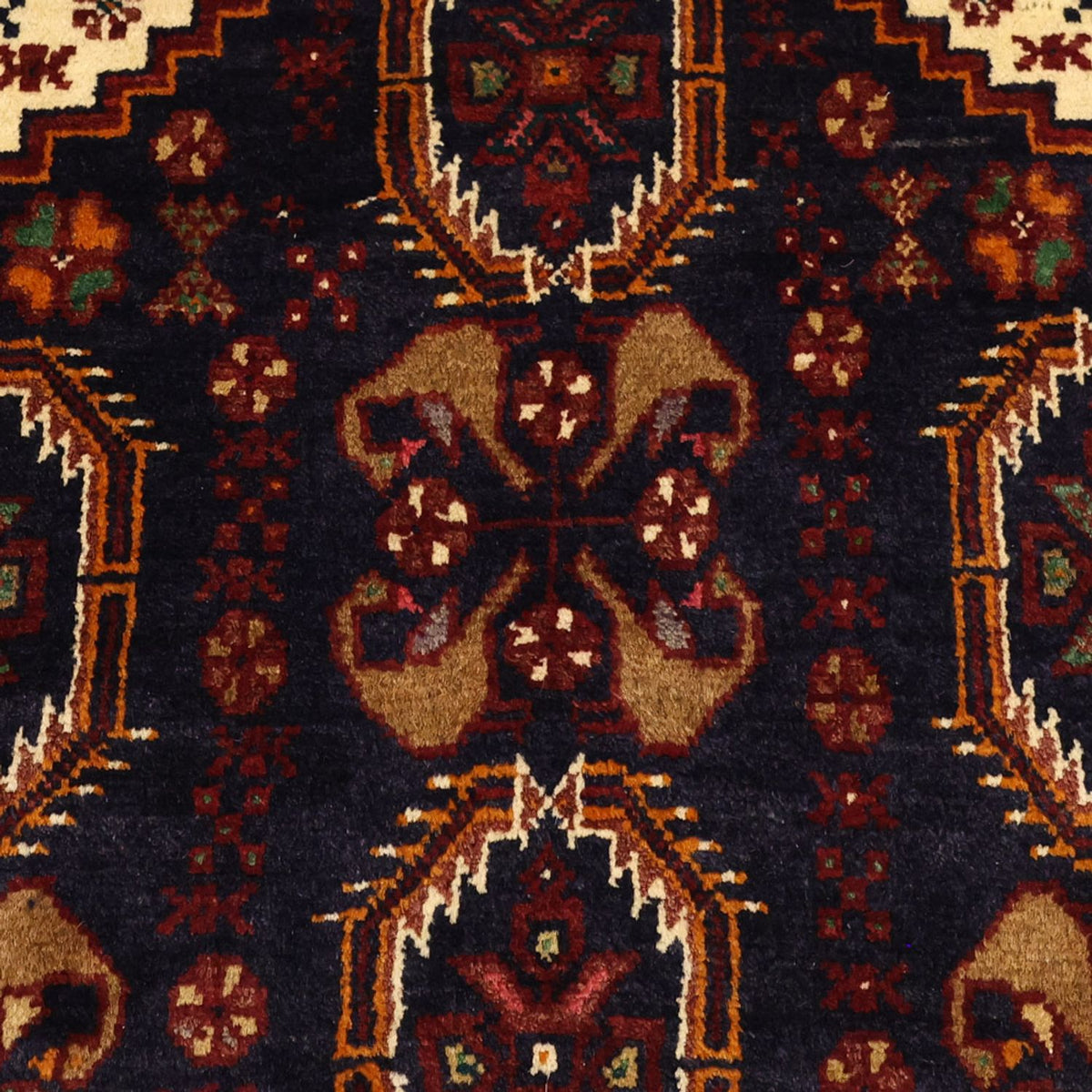 Tapis Belutsch - 210 x 115 cm - rouge foncé