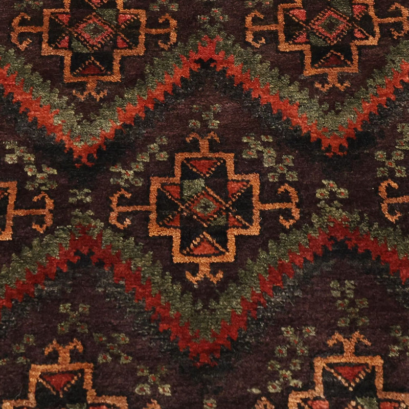 Tapis de couloir Tapis Belutsch - 294 x 141 cm - beige foncé