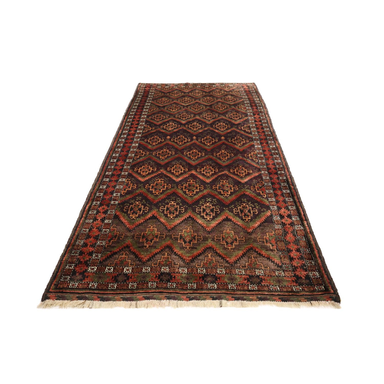 Tapis de couloir Tapis Belutsch - 294 x 141 cm - beige foncé