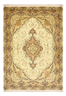 Tapis persan - Tabriz - Royal - 208 x 149 cm - beige