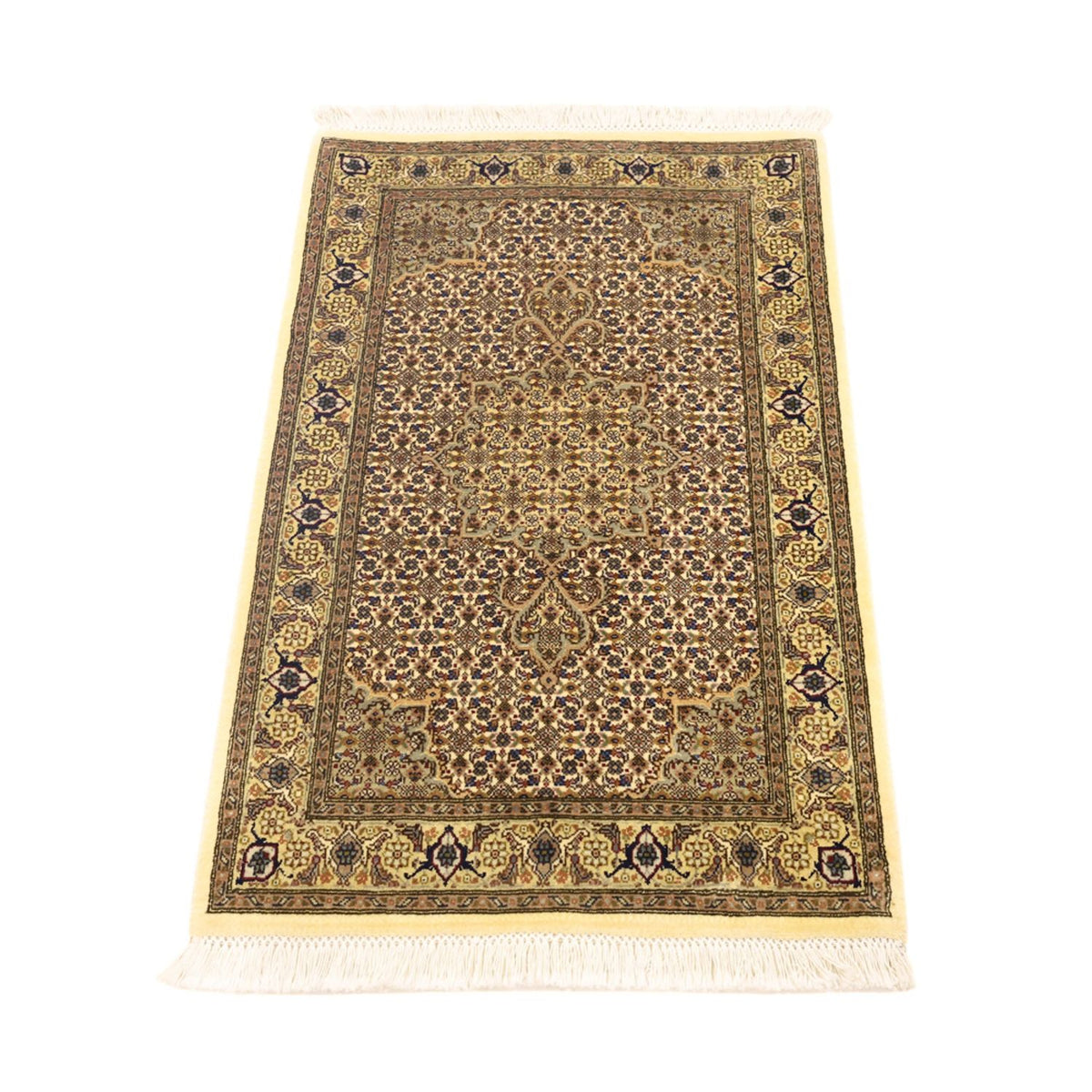 Tapis persan - Tabriz - Royal - 92 x 60 cm - vert olive