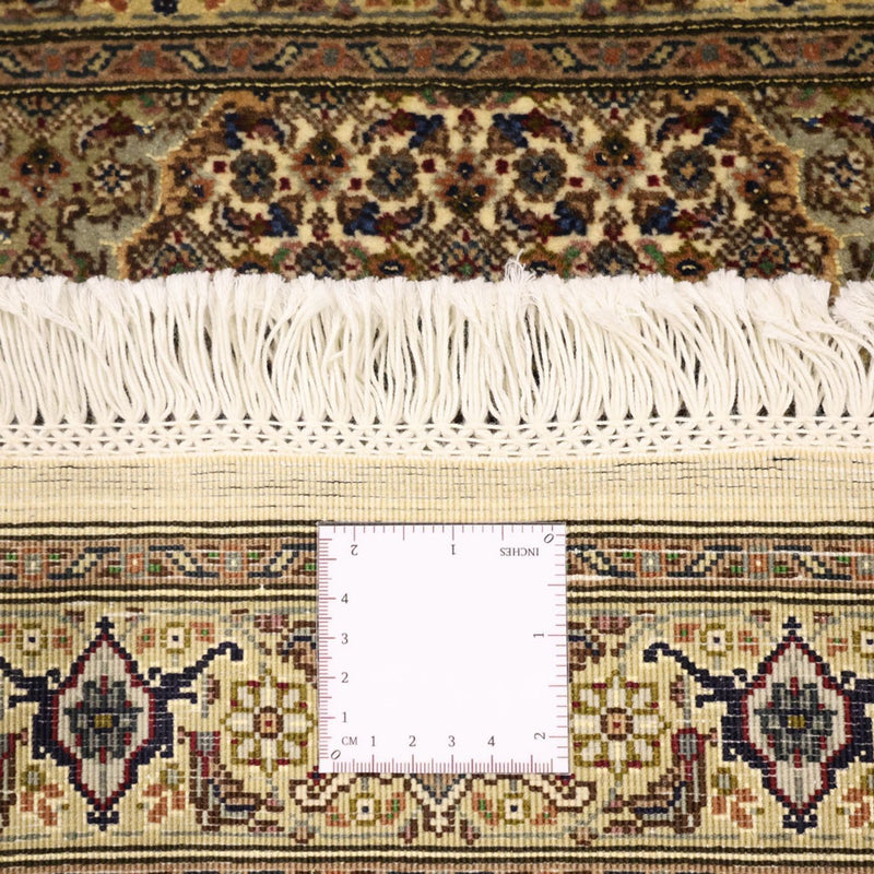 Tapis persan - Tabriz - Royal - 92 x 60 cm - vert olive