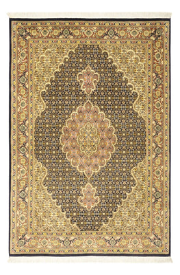 Tapis persan - Tabriz - Royal - 148 x 100 cm - bleu foncé