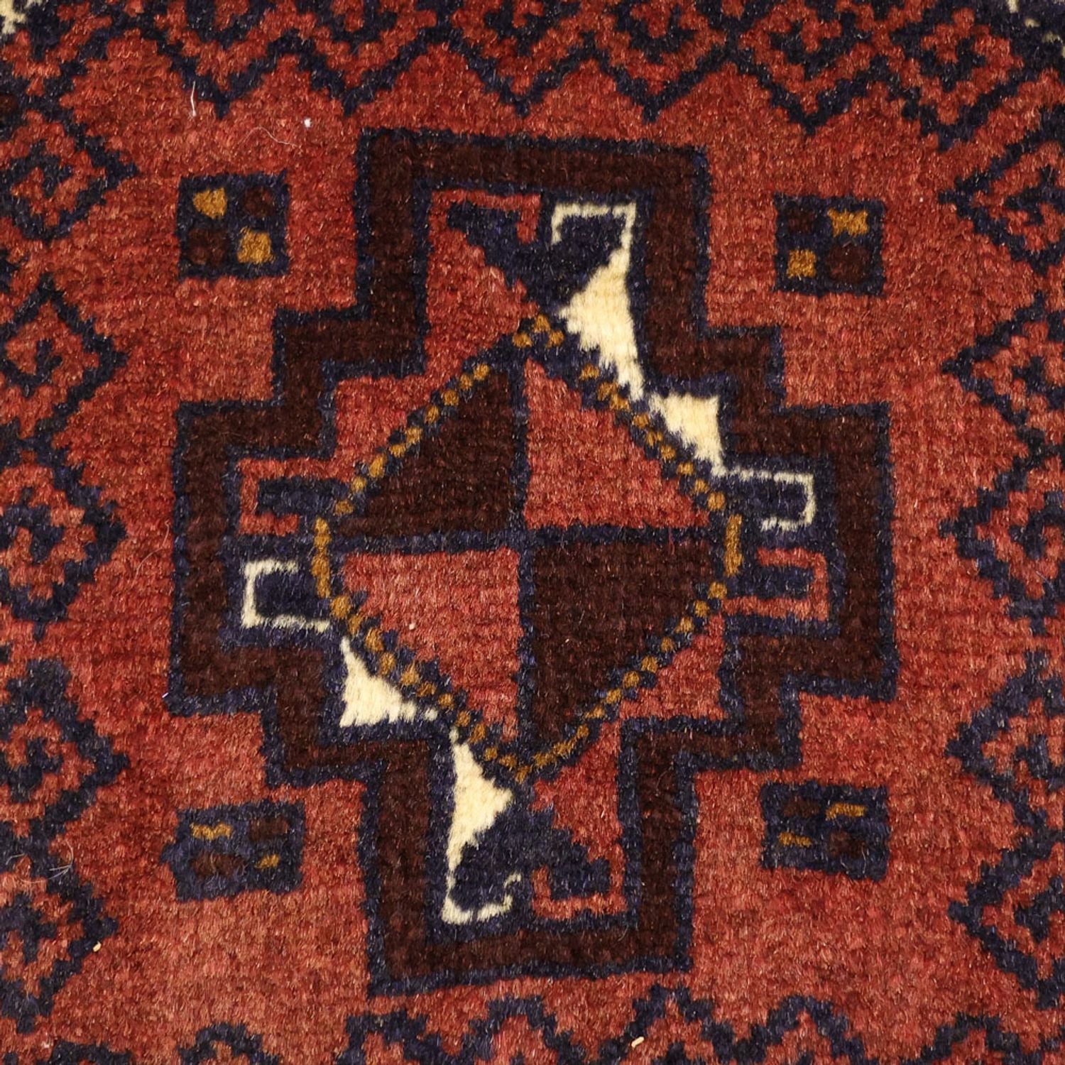 Tapis de couloir Tapis Belutsch - 198 x 98 cm - rouge foncé