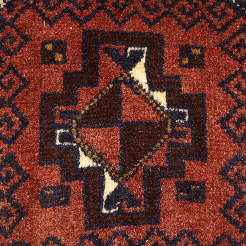 Tapis de couloir Tapis Belutsch - 198 x 98 cm - rouge foncé