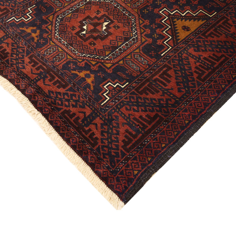 Tapis de couloir Tapis Belutsch - 198 x 98 cm - rouge foncé