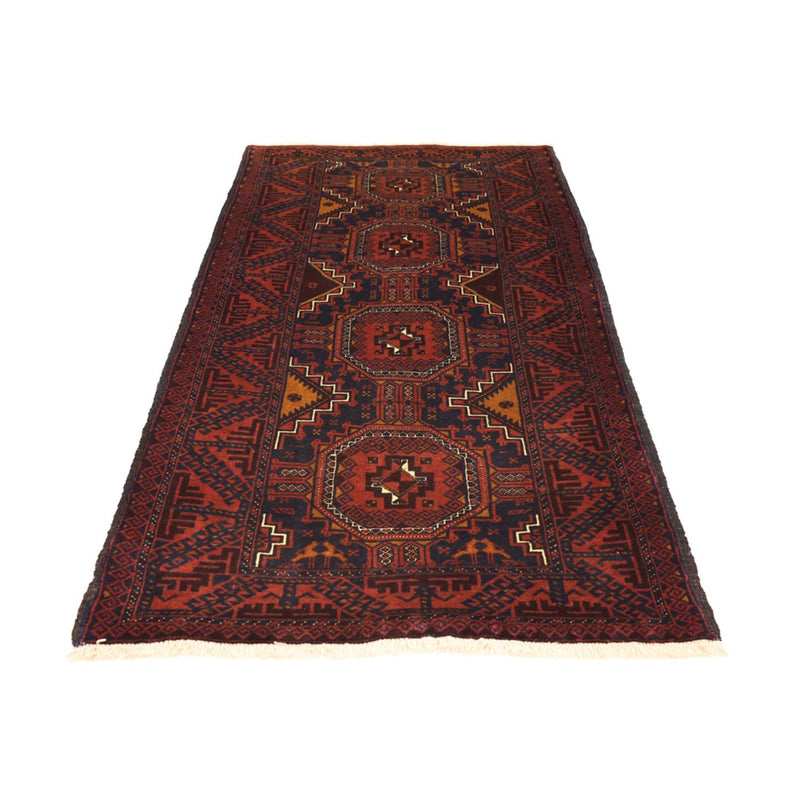 Tapis de couloir Tapis Belutsch - 198 x 98 cm - rouge foncé