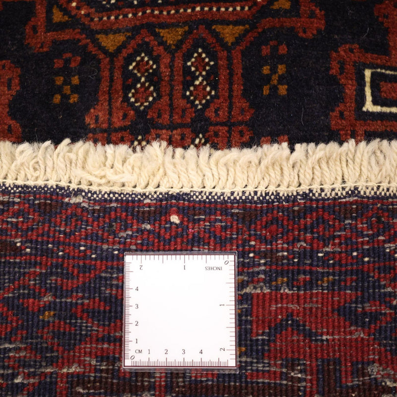 Tapis de couloir Tapis Belutsch - 198 x 98 cm - rouge foncé