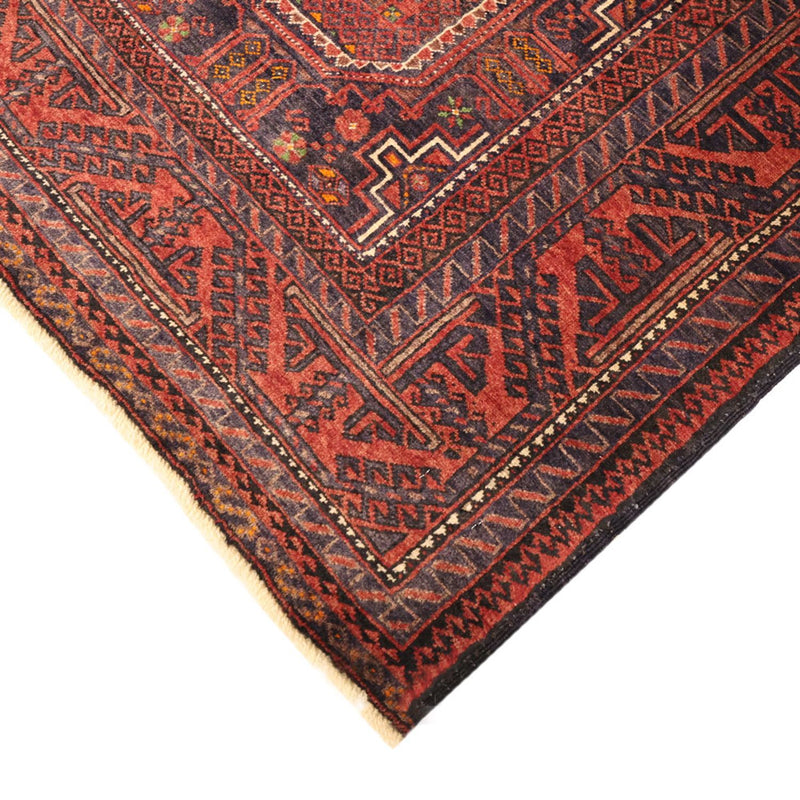 Tapis de couloir Tapis Belutsch - 194 x 98 cm - rouge foncé