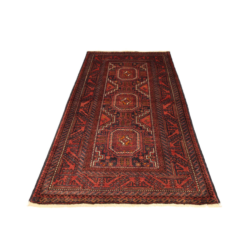 Tapis de couloir Tapis Belutsch - 194 x 98 cm - rouge foncé
