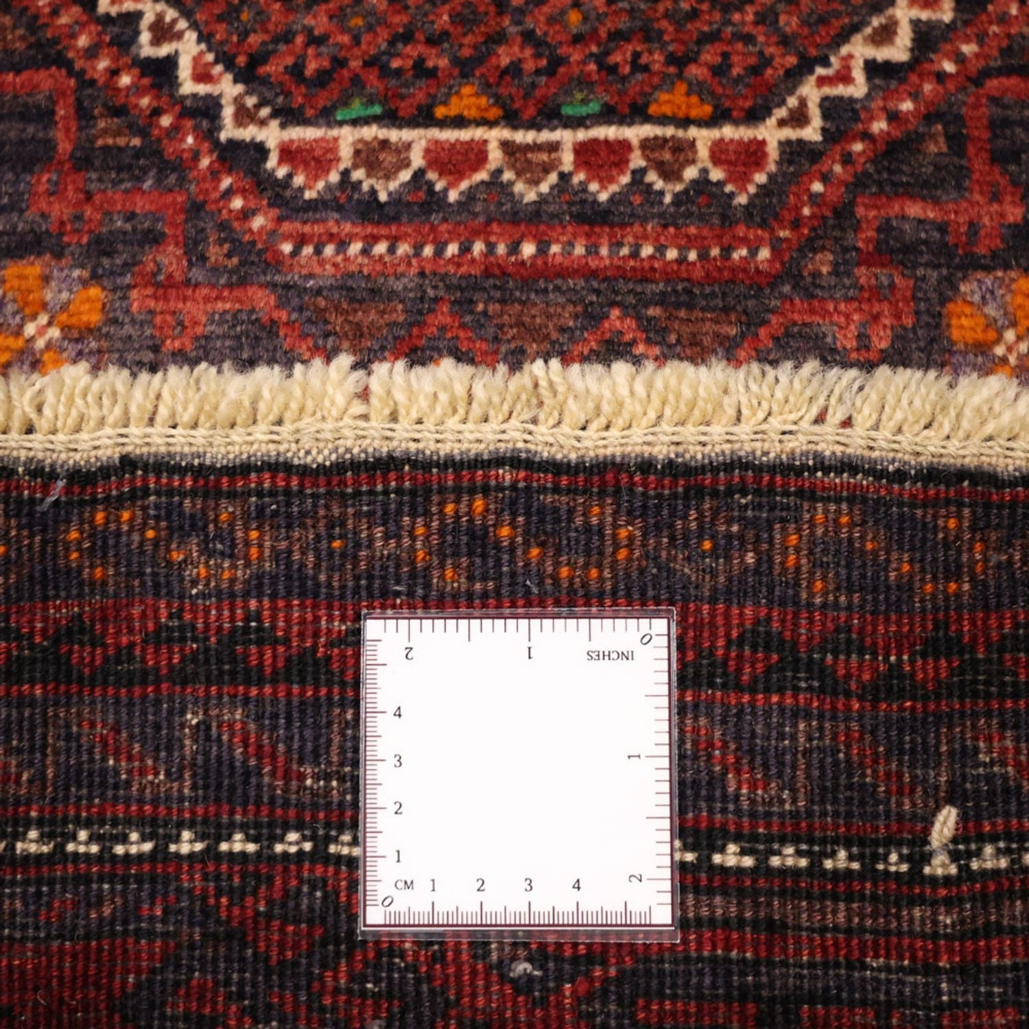 Tapis de couloir Tapis Belutsch - 194 x 98 cm - rouge foncé