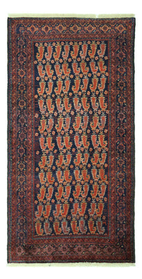 Tapis de couloir Tapis Belutsch - 194 x 100 cm - rouge foncé