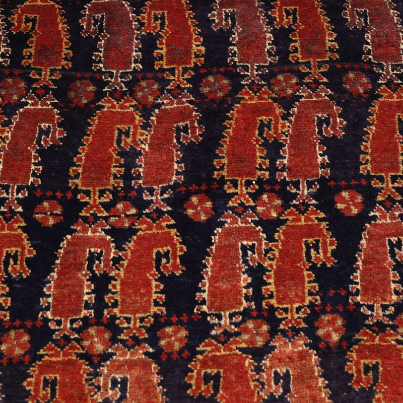 Tapis de couloir Tapis Belutsch - 194 x 100 cm - rouge foncé