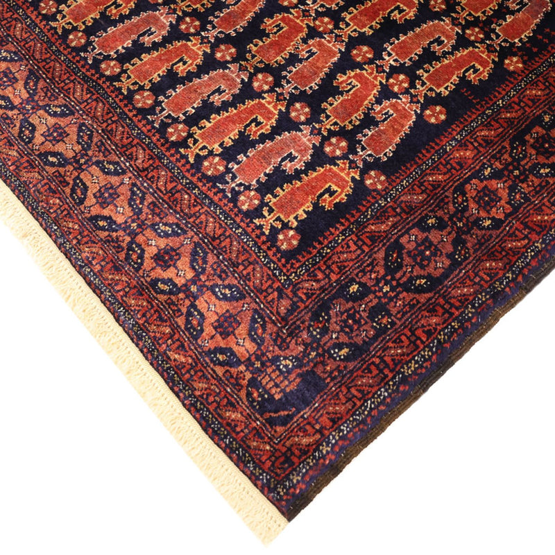 Tapis de couloir Tapis Belutsch - 194 x 100 cm - rouge foncé