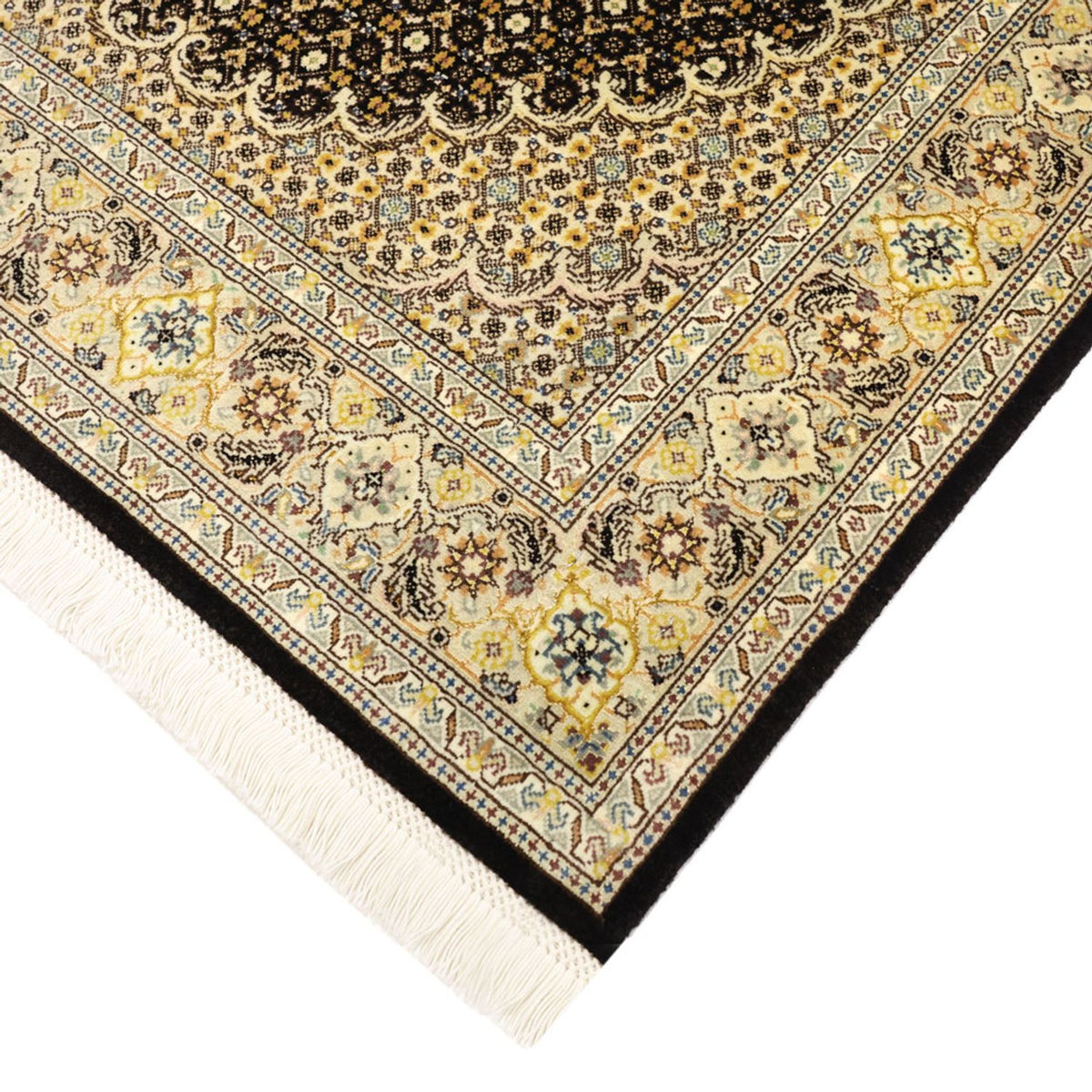 Tapis persan - Tabriz - Royal - 148 x 100 cm - vert olive