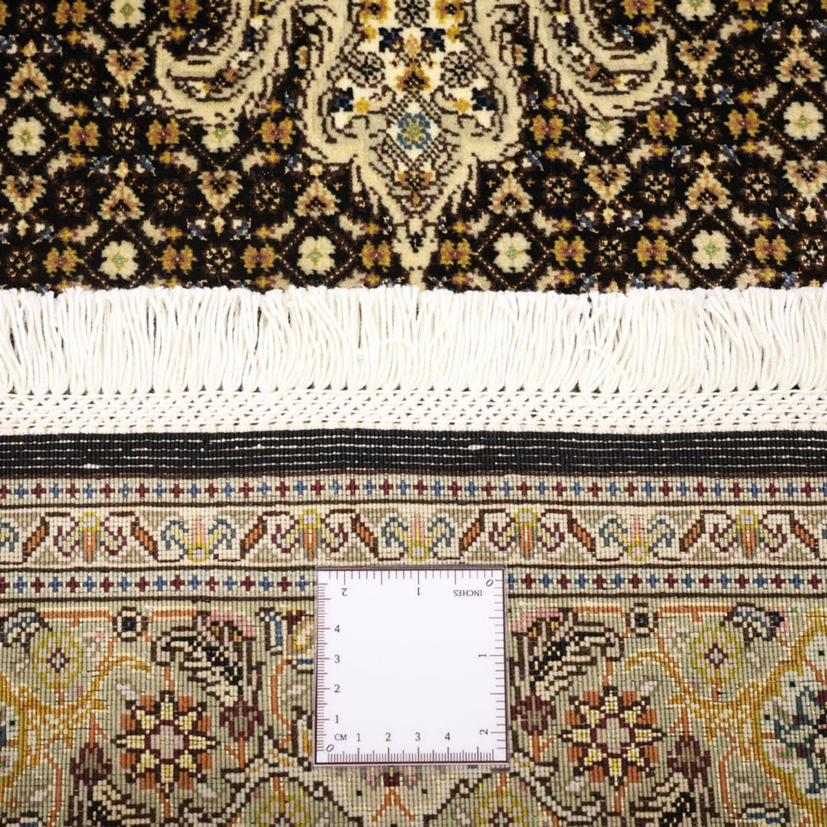 Tapis persan - Tabriz - Royal - 148 x 100 cm - vert olive