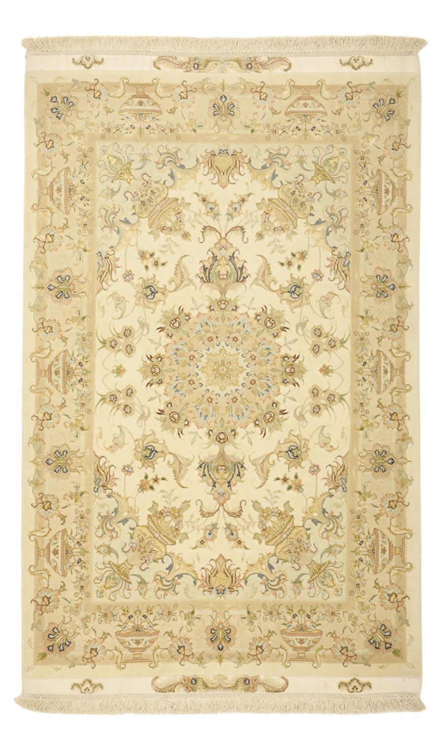 Tapis persan - Tabriz - Premium - 159 x 98 cm - beige