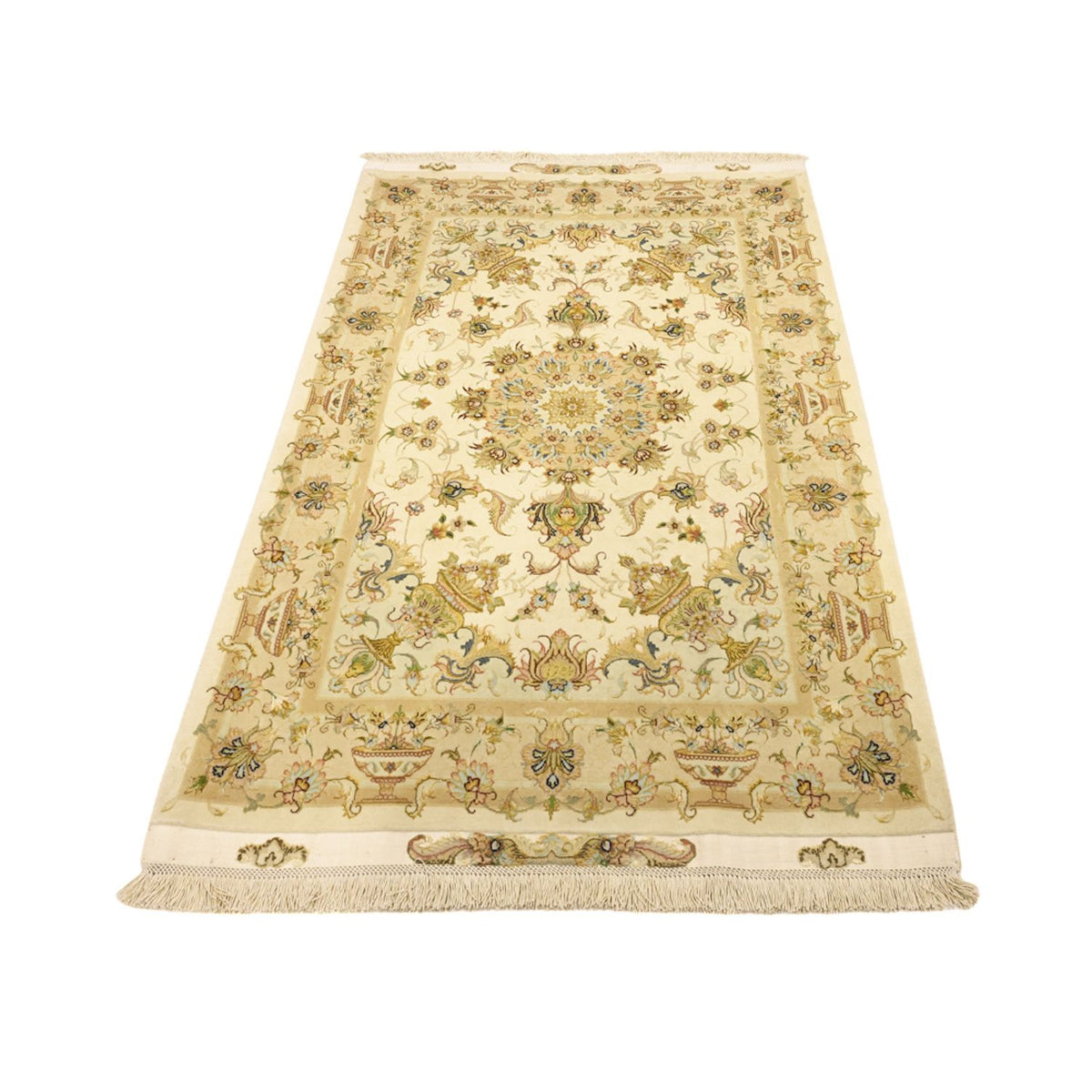 Tapis persan - Tabriz - Premium - 159 x 98 cm - beige
