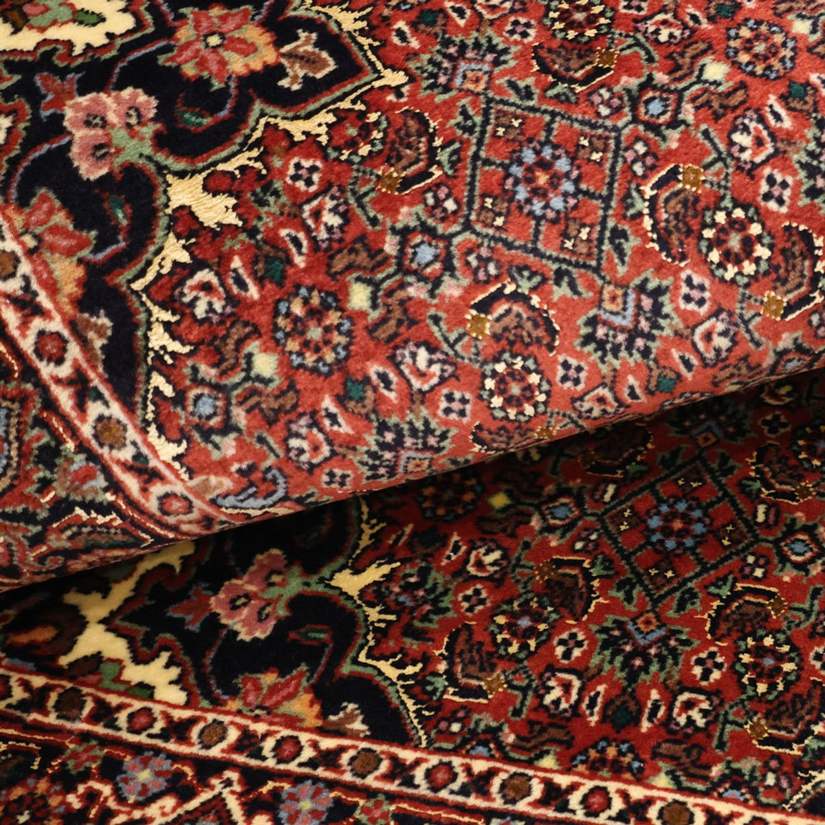 Tapis persan - Bidjar - 137 x 69 cm - rouille