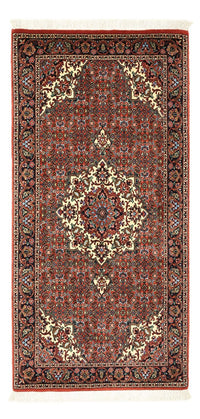 Tapis persan - Bidjar - Royal - 147 x 72 cm - rouge foncé