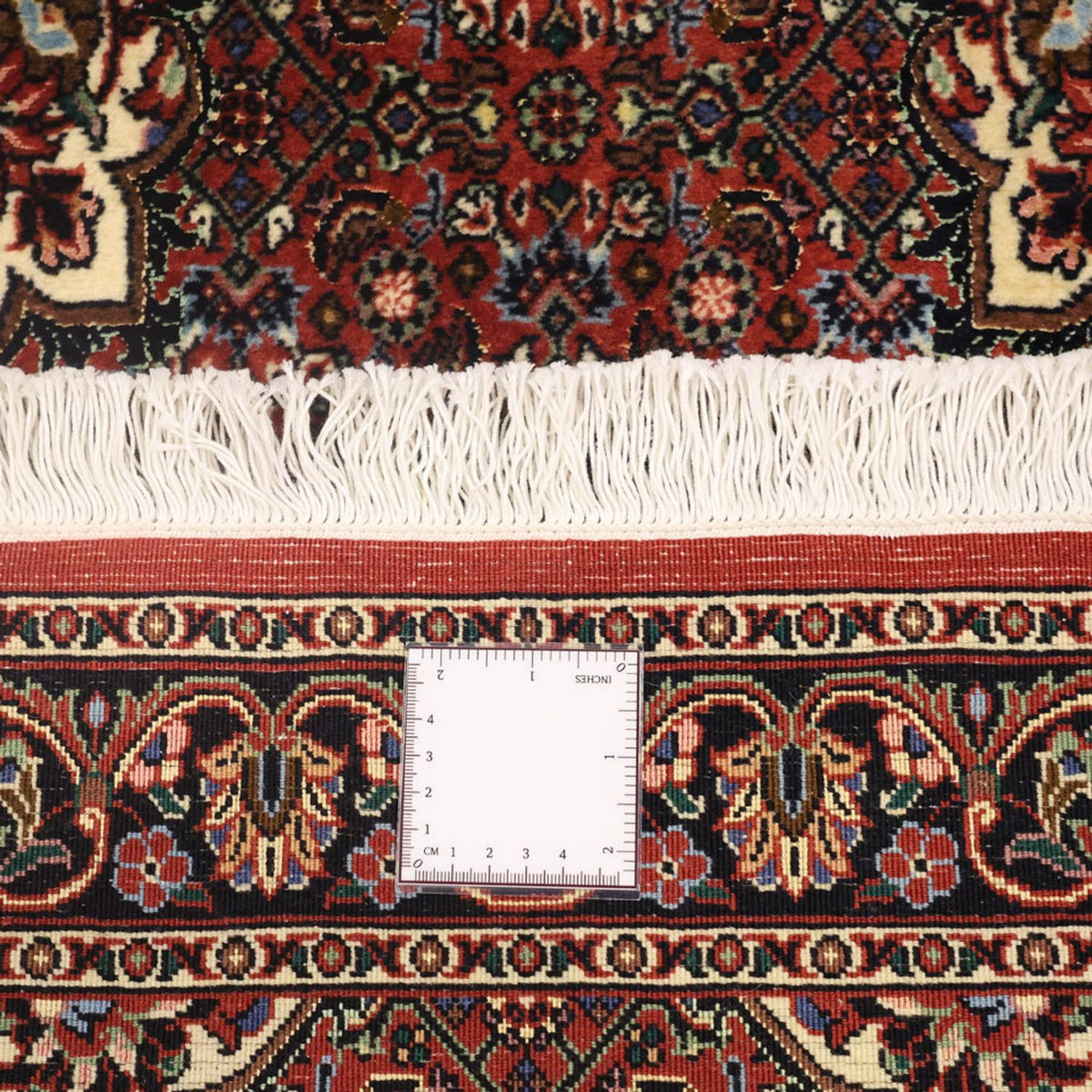 Tapis persan - Bidjar - Royal - 147 x 72 cm - rouge foncé