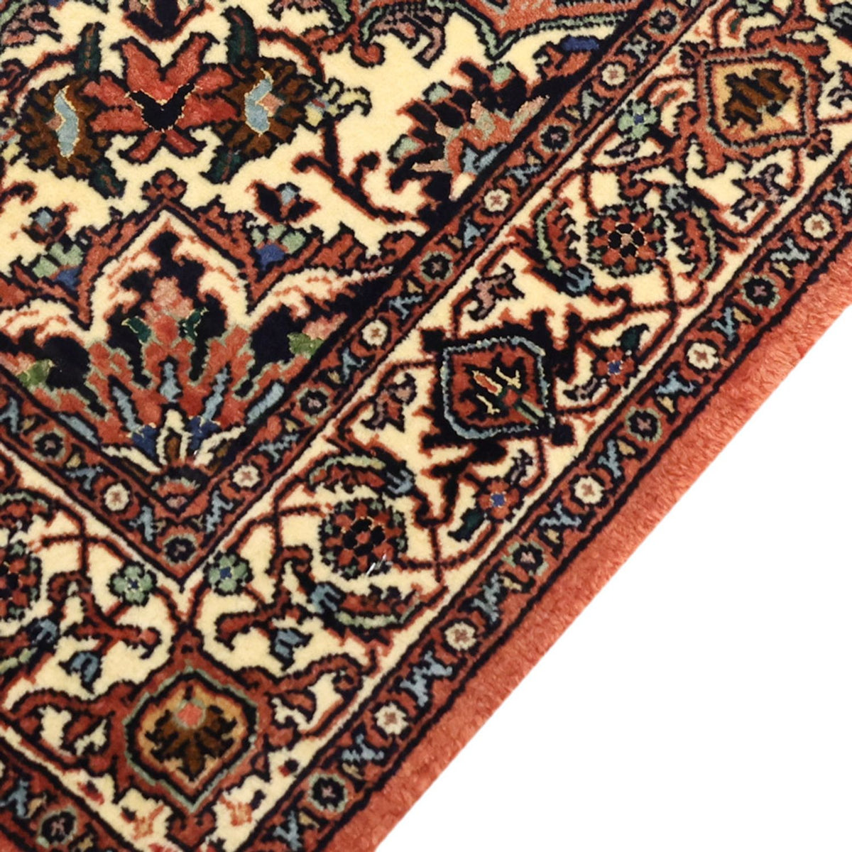 Tapis persan - Bidjar - Royal - 149 x 69 cm - rouge foncé
