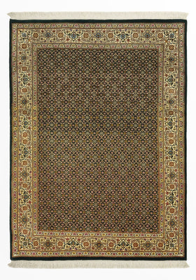 Tapis persan - Tabriz - Royal - 144 x 106 cm - vert olive
