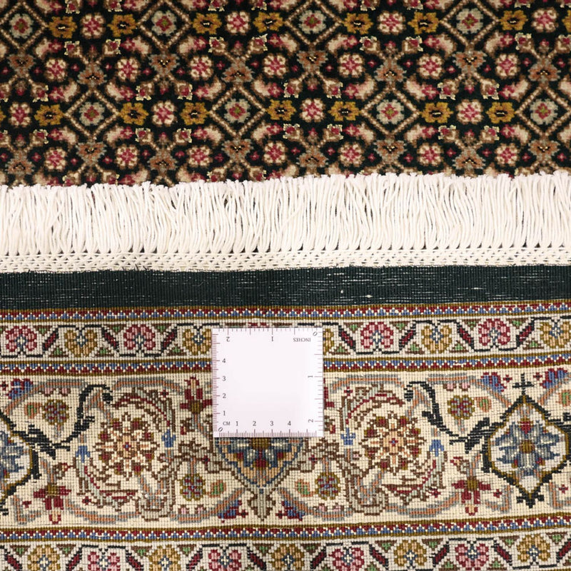 Tapis persan - Tabriz - Royal - 144 x 106 cm - vert olive