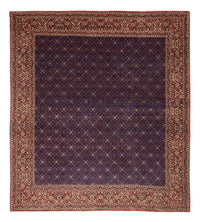 Tapis persan - Bidjar - Royal - 286 x 255 cm - bleu foncé