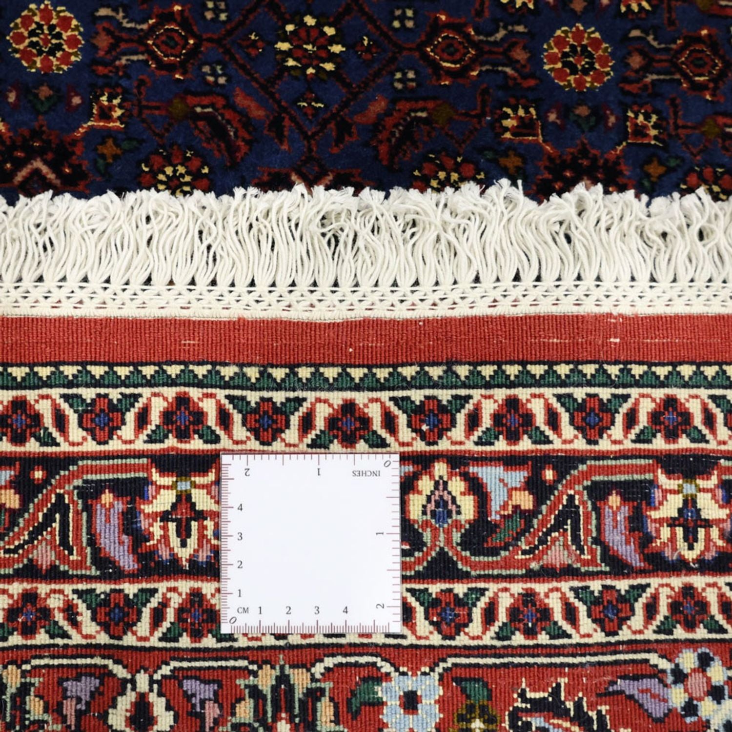 Tapis persan - Bidjar - Royal - 286 x 255 cm - bleu foncé