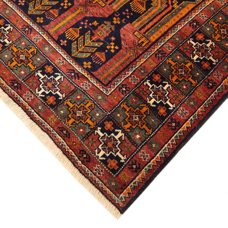 Tapis de couloir Tapis Belutsch - 237 x 113 cm - terracotta