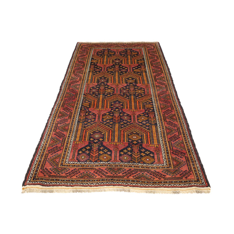 Tapis de couloir Tapis Belutsch - 249 x 113 cm - bleu foncé
