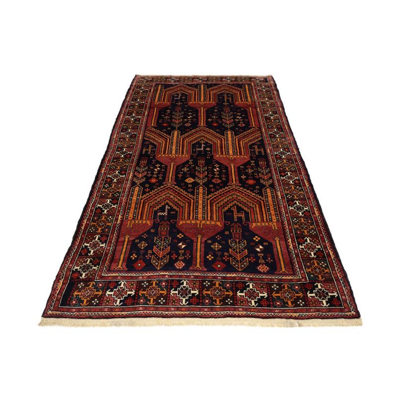 Tapis de couloir Tapis Belutsch - 251 x 128 cm - rouge foncé