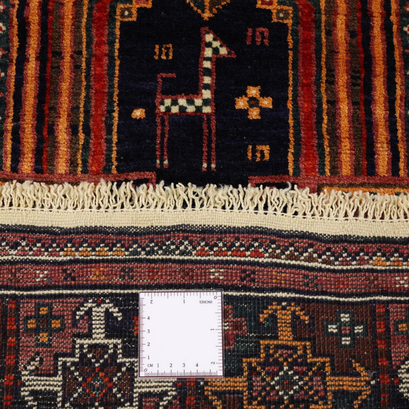 Tapis de couloir Tapis Belutsch - 251 x 128 cm - rouge foncé