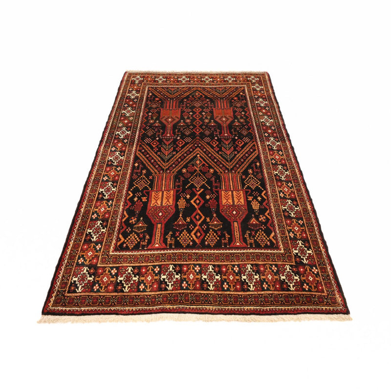 Tapis Belutsch - 219 x 119 cm - rouge foncé