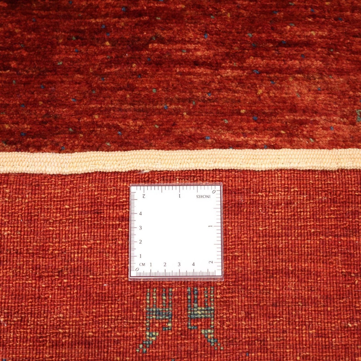 Tapis Gabbeh - Persan Kashkuli - 127 x 78 cm - orange