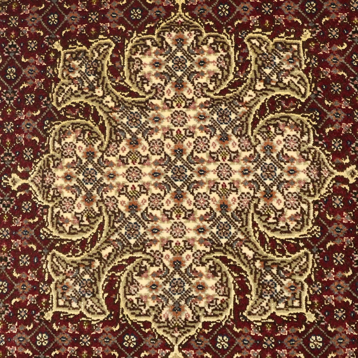 Tapis persan - Tabriz - Royal - Royal - 112 x 59 cm - beige foncé