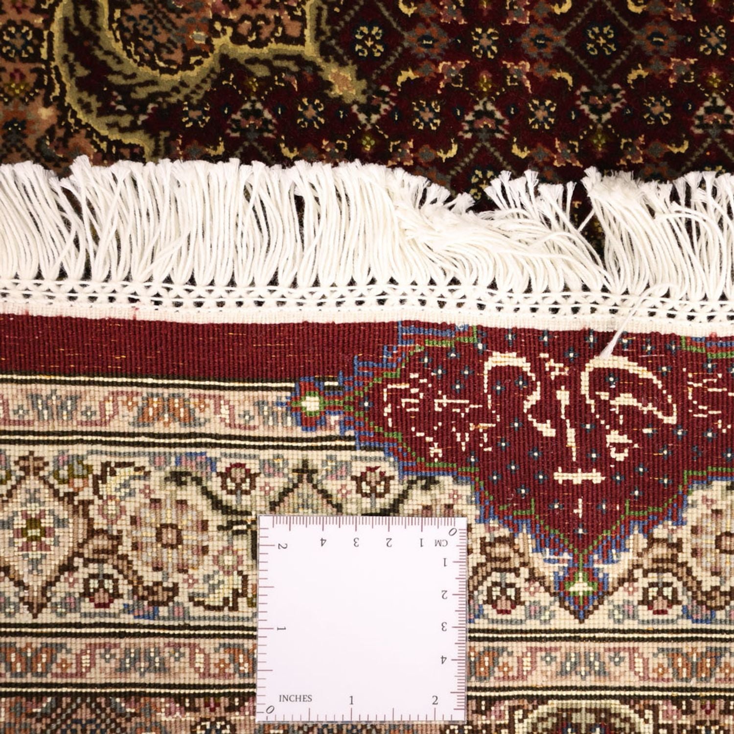 Tapis persan - Tabriz - Royal - Royal - 112 x 59 cm - beige foncé